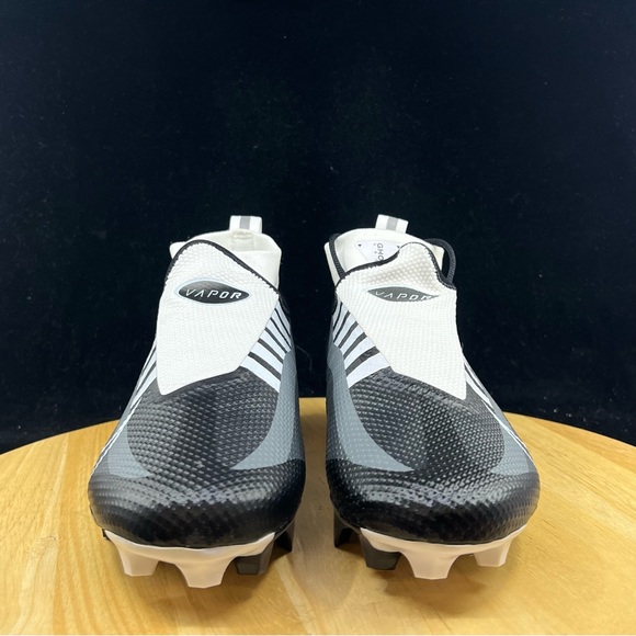 Nike Vapor Edge Pro 360 Football Cleats Size 8 Grey Black DQ3670-001 - Picture 3 of 10